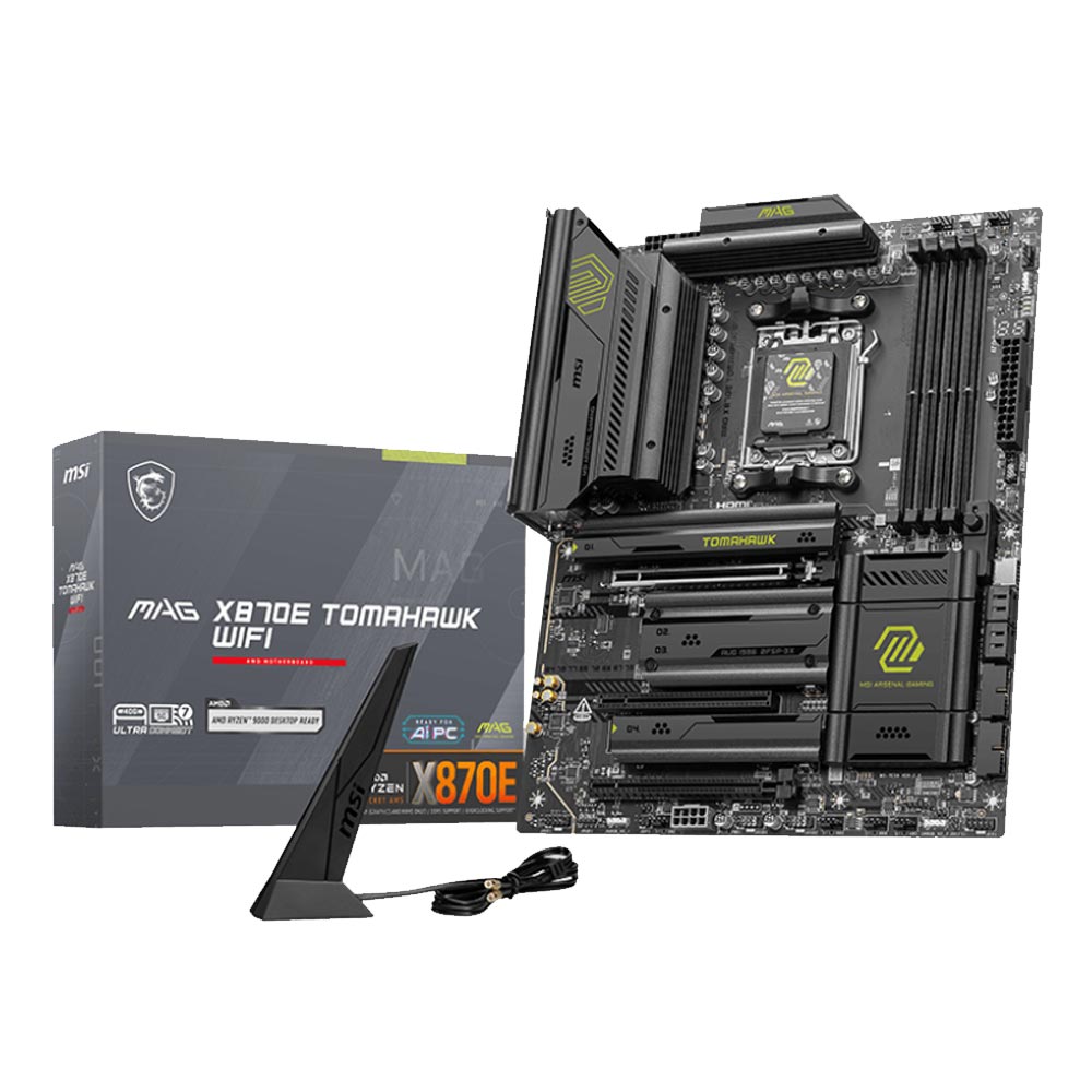 Mainboard MSI MAG X870E TOMAHAWK WIFI (AMD X870/ Socket AM5/ ATX/ 4 khe ram)