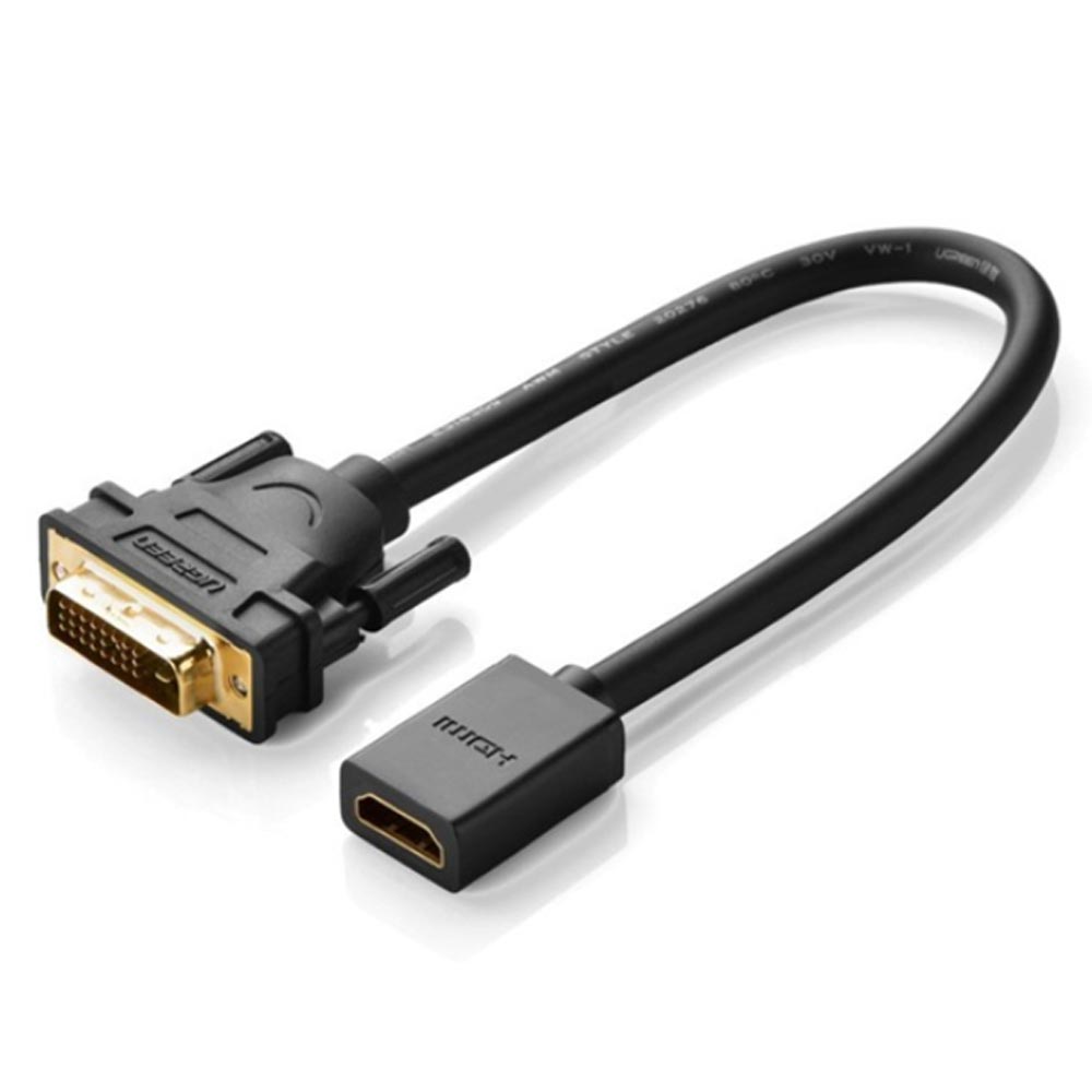 Cáp chuyển Ugreen 20118 từ DVI 24+1 sang HDMI