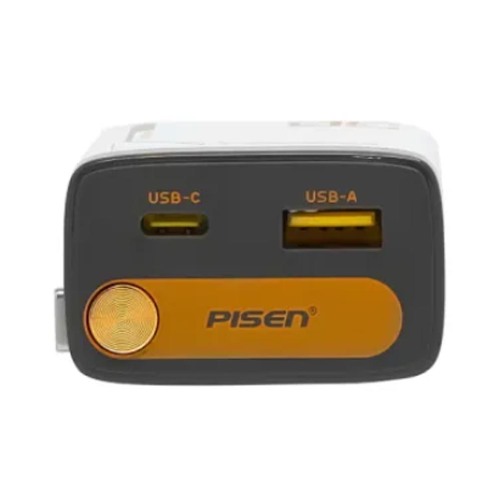 Củ sạc Pisen type C 30W TP-C82 tích hợp dây kéo type C