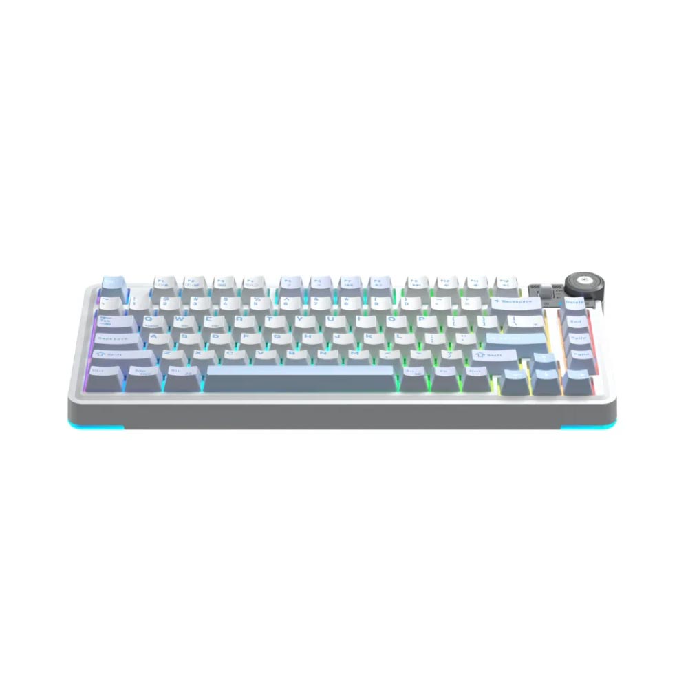 Bàn phím cơ Aula 3 MODE AU75 màu Xanh nhạt + Trắng + Xanh đậm Star Vector Switch