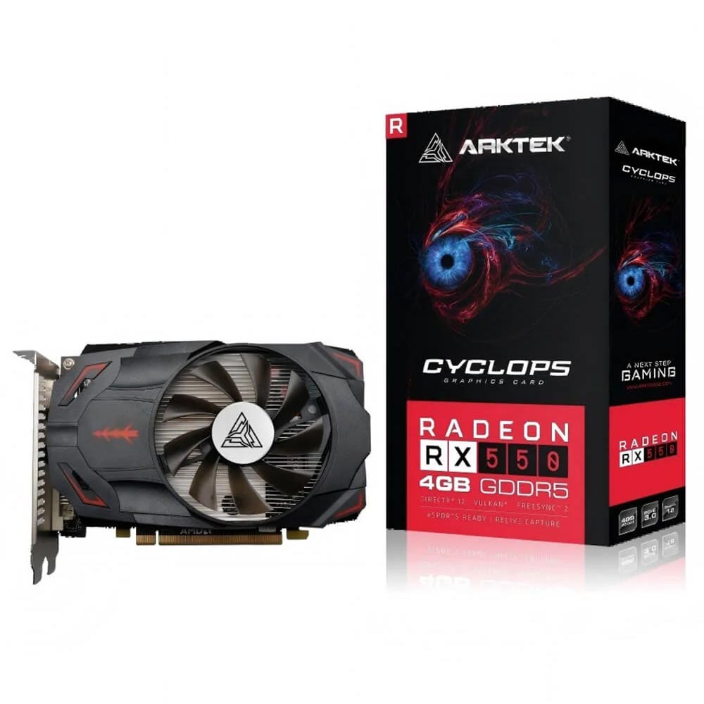 Cạc màn hình Arktek RX 550 4GB GDDR5
