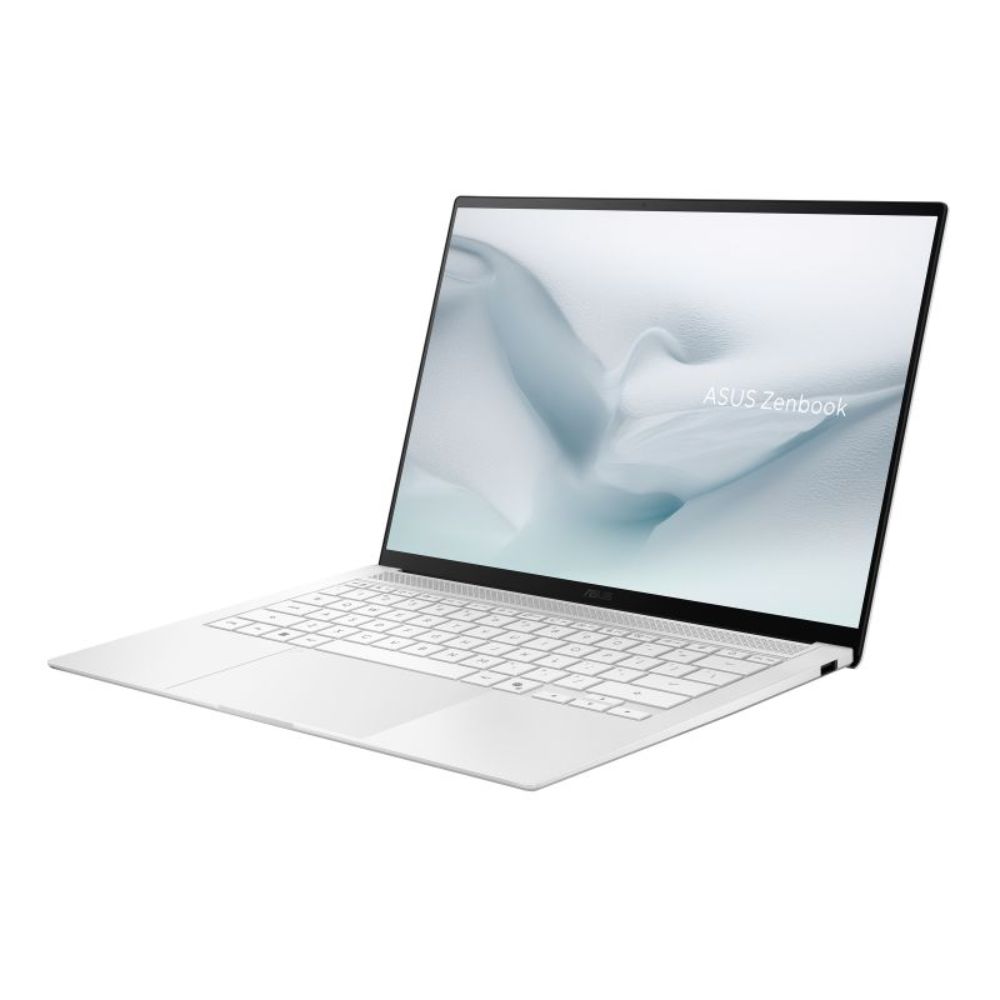 Laptop Asus Zenbook S14 OLED UX5406AA-SU415WS (Ultra 9 386H/ 32GB/ 512GB SSD/ 14 inch 3K Touch/ 120Hz/ Win 11/ Office/ White/ Vỏ nhôm/ Túi)