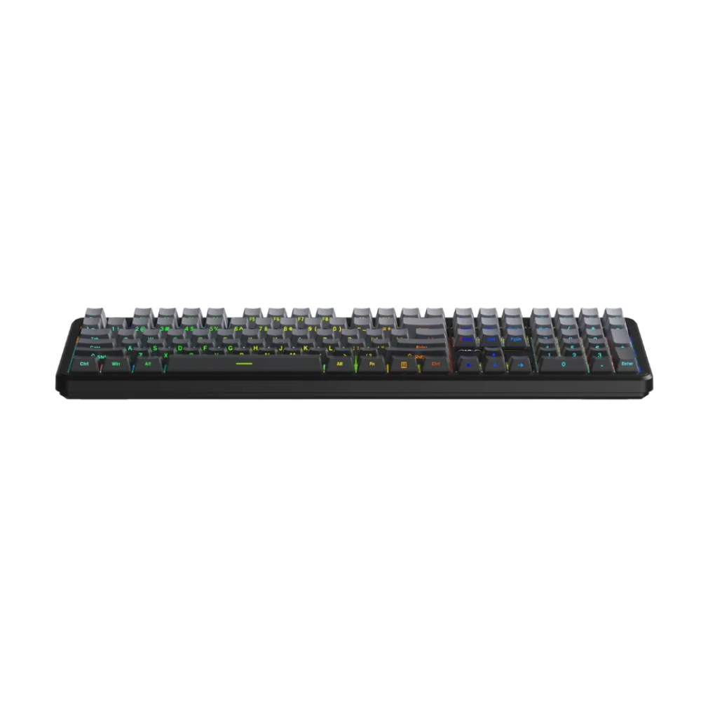 Bàn phím cơ Aula 3 MODE F108 xám đen gradient Nimbus V3 switch