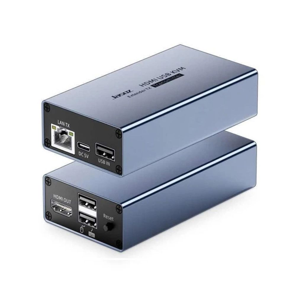 Bộ kéo dài HDMI Jasoz T-G183 150m thông qua cáp mạng LAN Cat6 có KVM