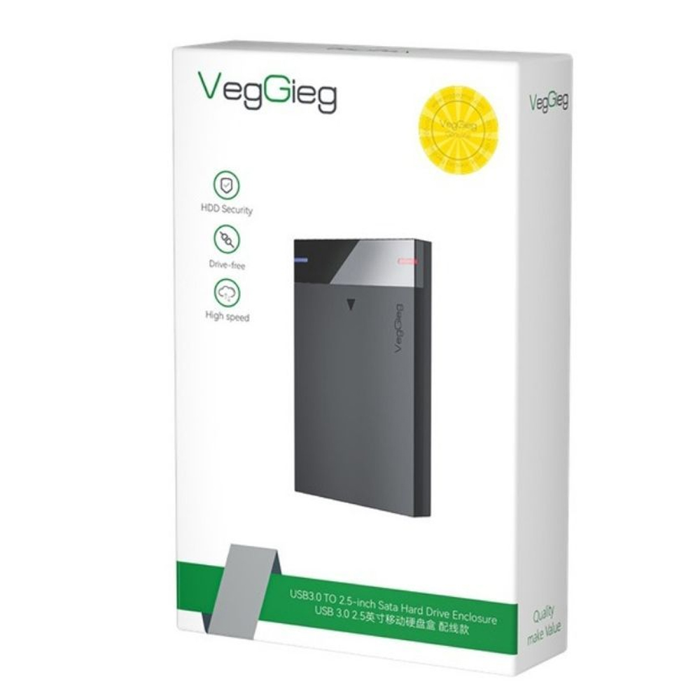 Hộp đựng ổ cứng VegGieg V-GM01 2.5inch USB3.0