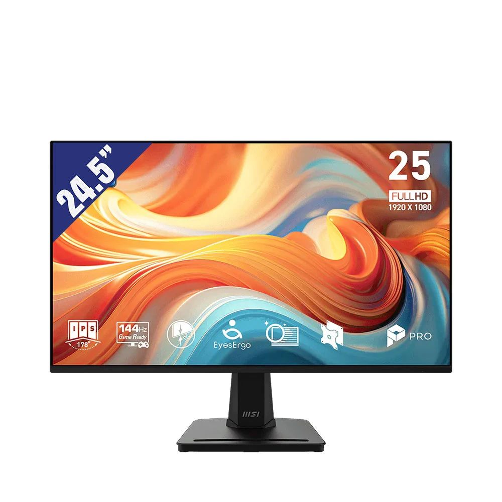 Màn hình MSI PRO MP251 E14L (24.5Inch/ Full HD/ 1ms/ 144Hz/ 300cd/m2/ IPS)