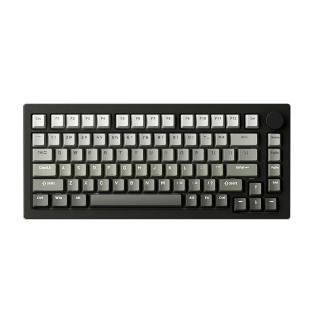 Bàn phím cơ AKKO 5075 V3 Black&Gray Gradient - Frost Pink