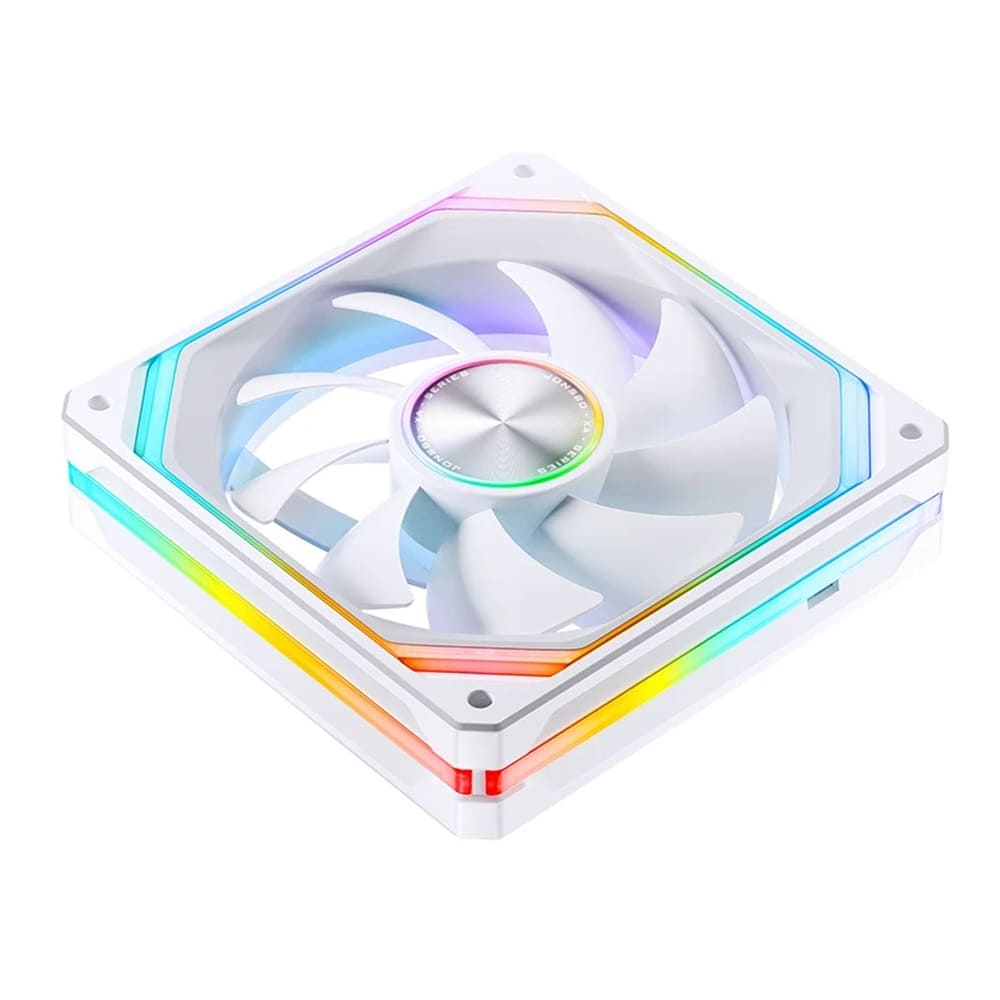 Quạt case JONSBO XA-120W WHITE LED ARGB