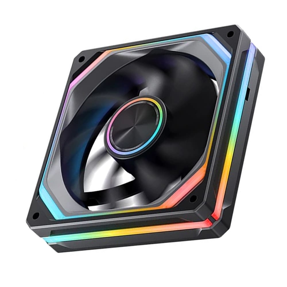 Quạt case JONSBO XA-120B BLACK LED ARGB