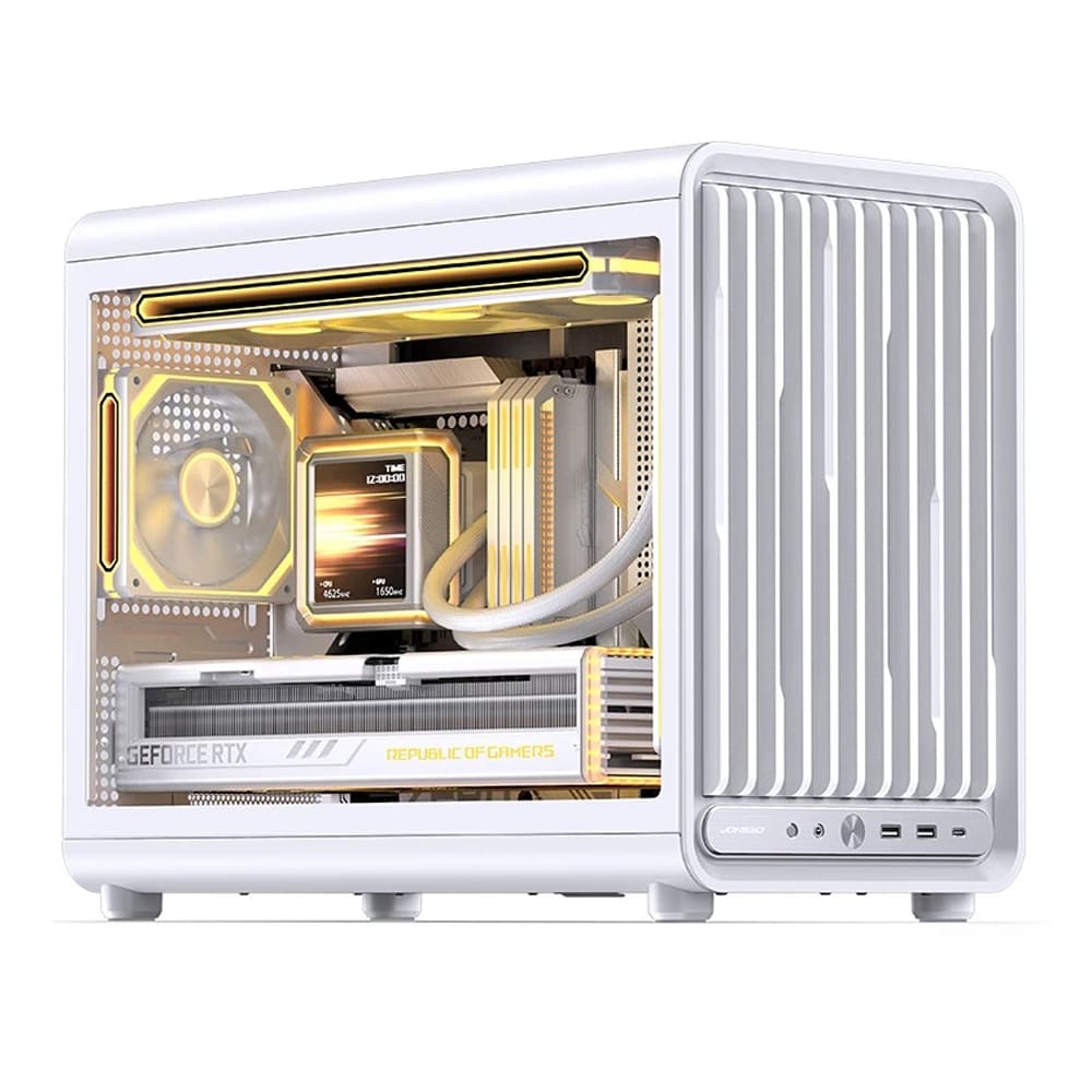 Vỏ máy tính JONSBO D33 WHITE (M-ATX/ Trắng)