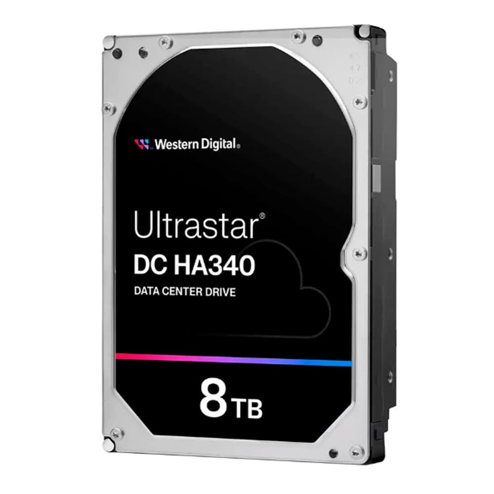 Ổ cứng server Western Digital Enterprise Ultrastar DC HA340 8TB WUS721208BLE6L4 (3.5inch/ 7200rpm/ Cache 256MB)
