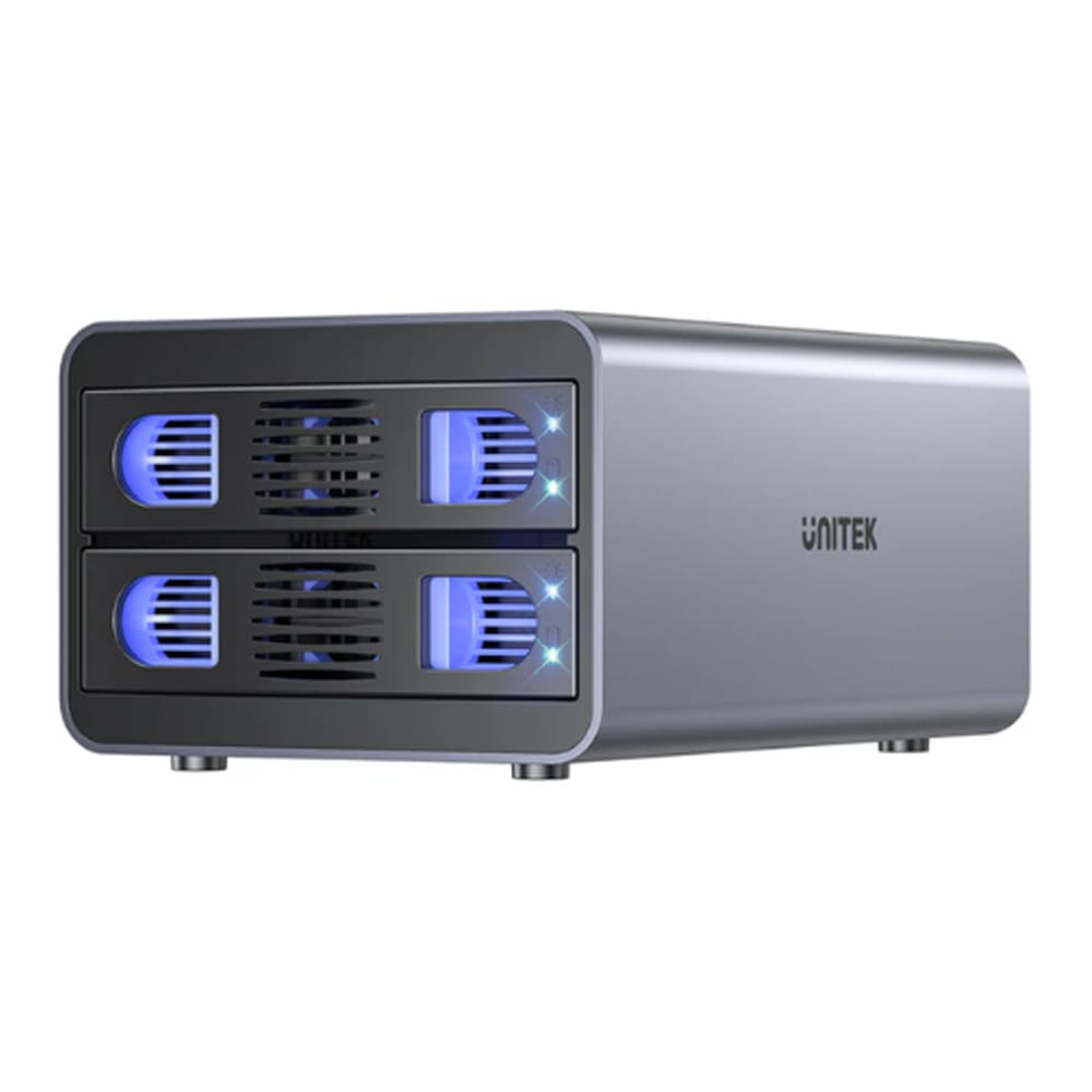 Đế ổ cứng (Docking) Unitek S1308A01-EU 2 Bay 2.5inch, 3.5inch SATA3 5Gbps hỗ trợ Raid
