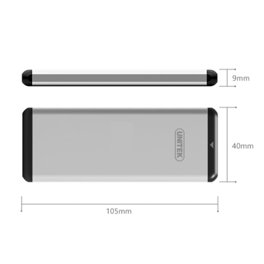 Hộp đựng ổ cứng Unitek Y-3365 SSD M.2 Sata USB3.0