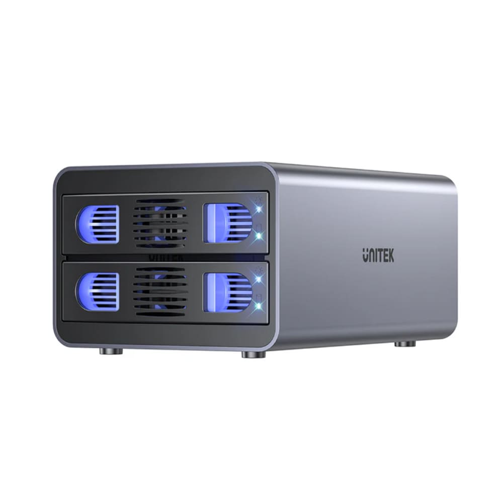 Đế ổ cứng (Docking) Unitek S1308B01-EU 2 Bay 2.5inch, 3.5inch SATA3 5Gbps hỗ trợ Raid