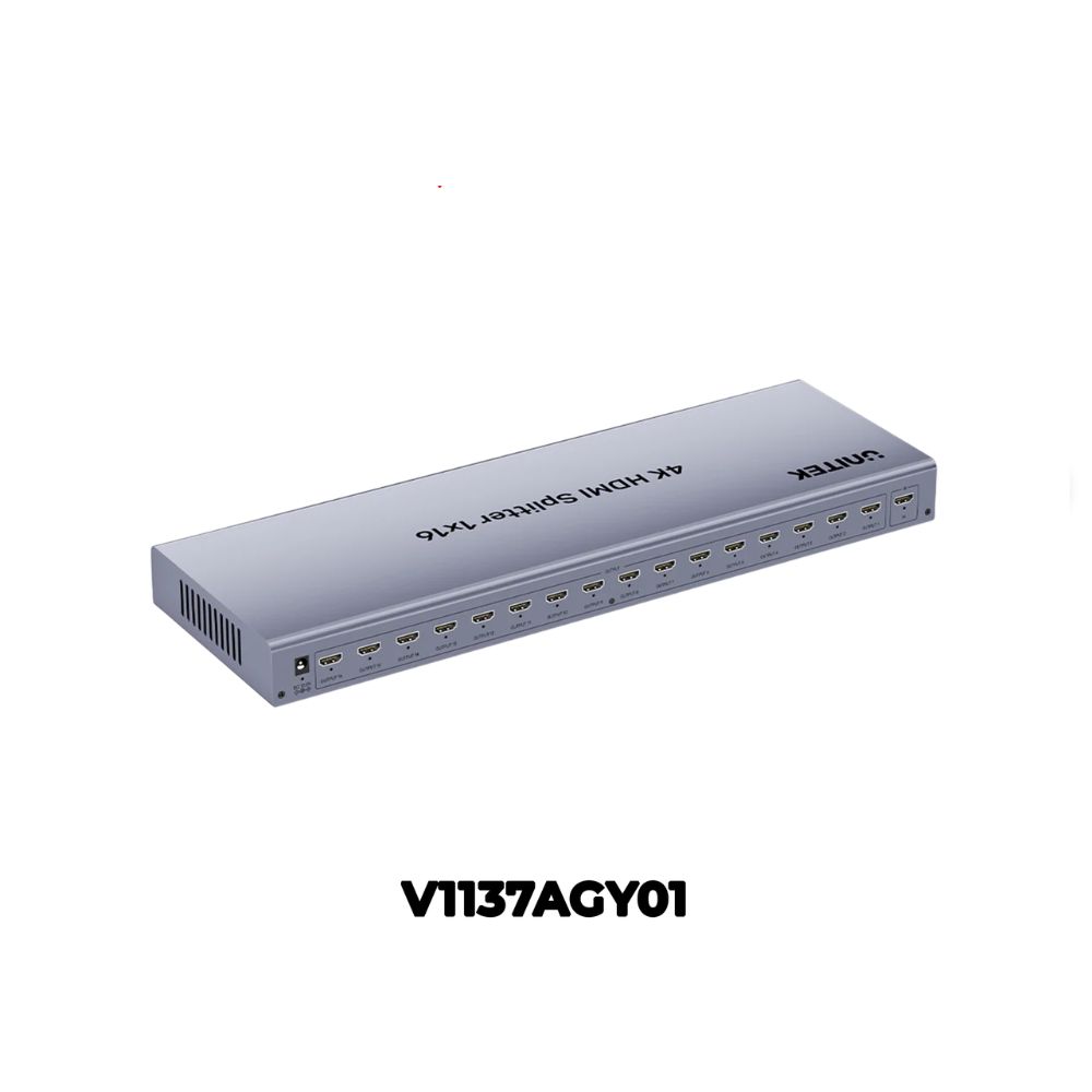 Bộ chia cổng HDMI Unitek V1137AGY01 1 ra 16 cổng hỗ trợ 4K@30Hz cao cấp