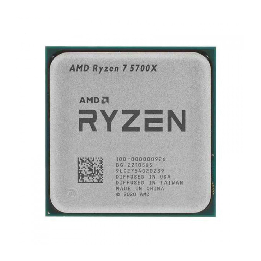 CPU AMD Ryzen 7 5700X TRAY (Socket AM4/ Base 3.4Ghz/ Turbo 4.6GHz/ 8 Cores/ 16 Threads/ Cache 36MB)