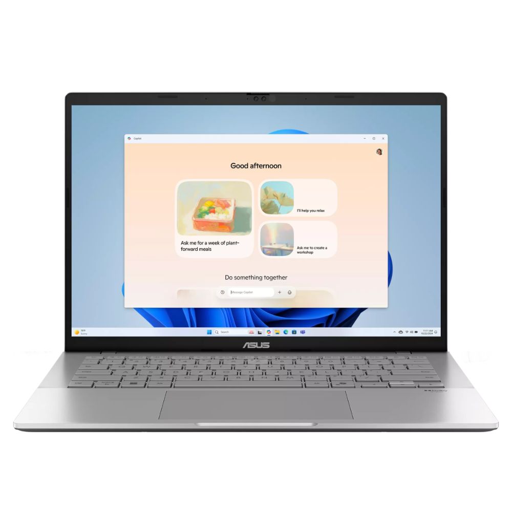 Laptop Asus Vivobook S S14 S3407VA-LY256W (Core 7 240H/ 16GB/ 512GB SSD/ 14 inch WUXGA/ Win11/ Silver/ Vỏ nhôm)