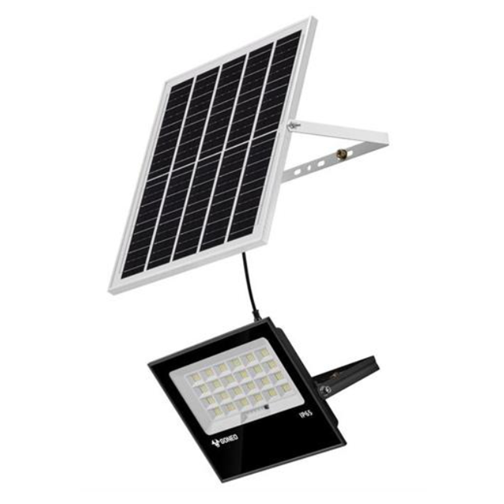 Đèn năng lượng mặt trời GONEO GN-C300B-AJ (Công suất: 12W/ Pin: 15Ah/ 216 bóng LED)