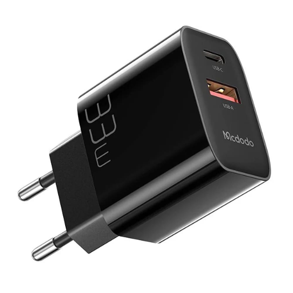 Củ sạc Mcdodo 1 cổng type C 1 cổng USB 33W CH-0921