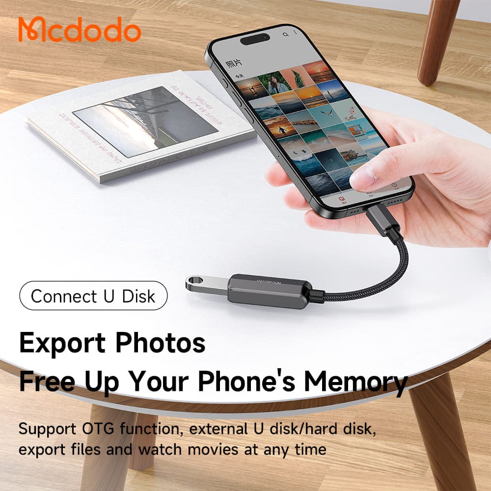 Bộ chuyển đổi Mcdodo OTG CA-2830 type-C sang type-C+USB