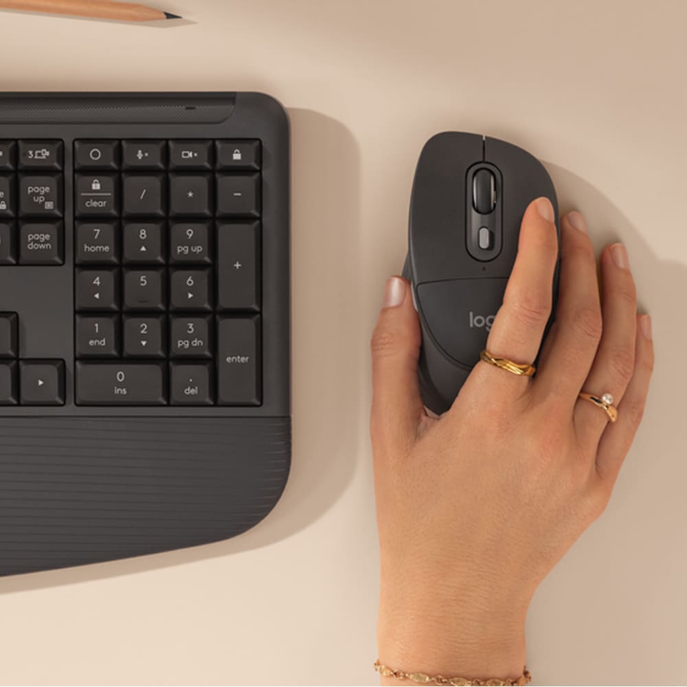 Bộ bàn phím chuột không dây Logitech MK880 Signature Comfort Plus (Bluetooth)