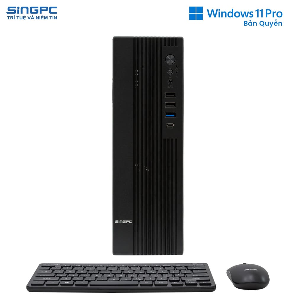 PC SingPC i512H8M5SF-W (I5 12450H/ 8GB/ 512GB SSD/ Wifi + BT/ Key/ Mouse/ Win 11 Pro)