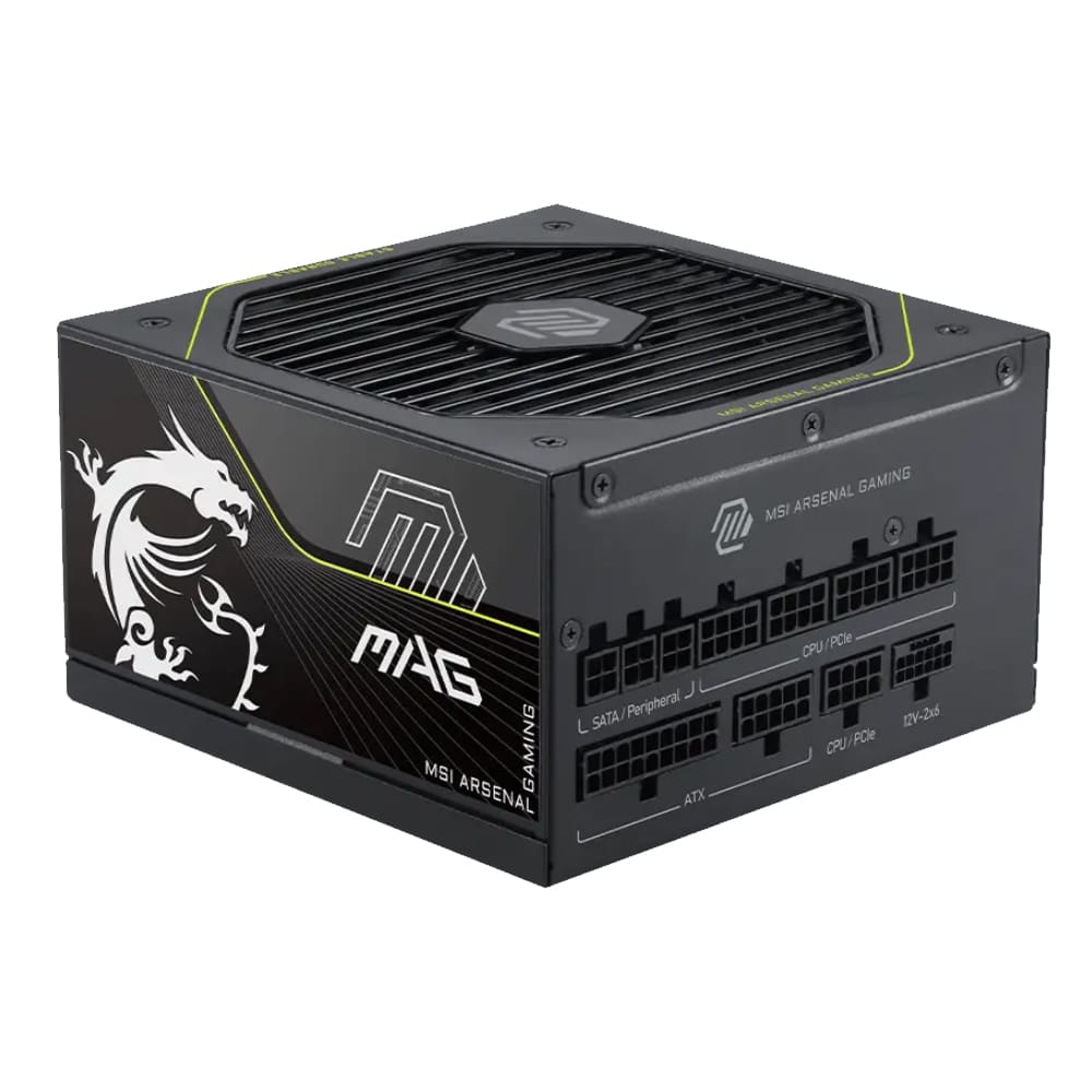 Nguồn máy tính MSI MAG A1200PLS PCIE5 (1200W/ 80 Plus Platinum/ Full-Modular/ ATX/ Đen)