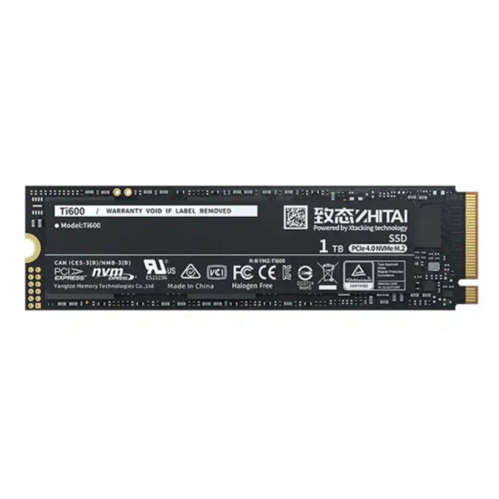 Ổ SSD Zhitai Ti600 1TB (NVMe PCIe/ Gen4x4 M2.2280/ 7000MB/s/ 6000MB/s)