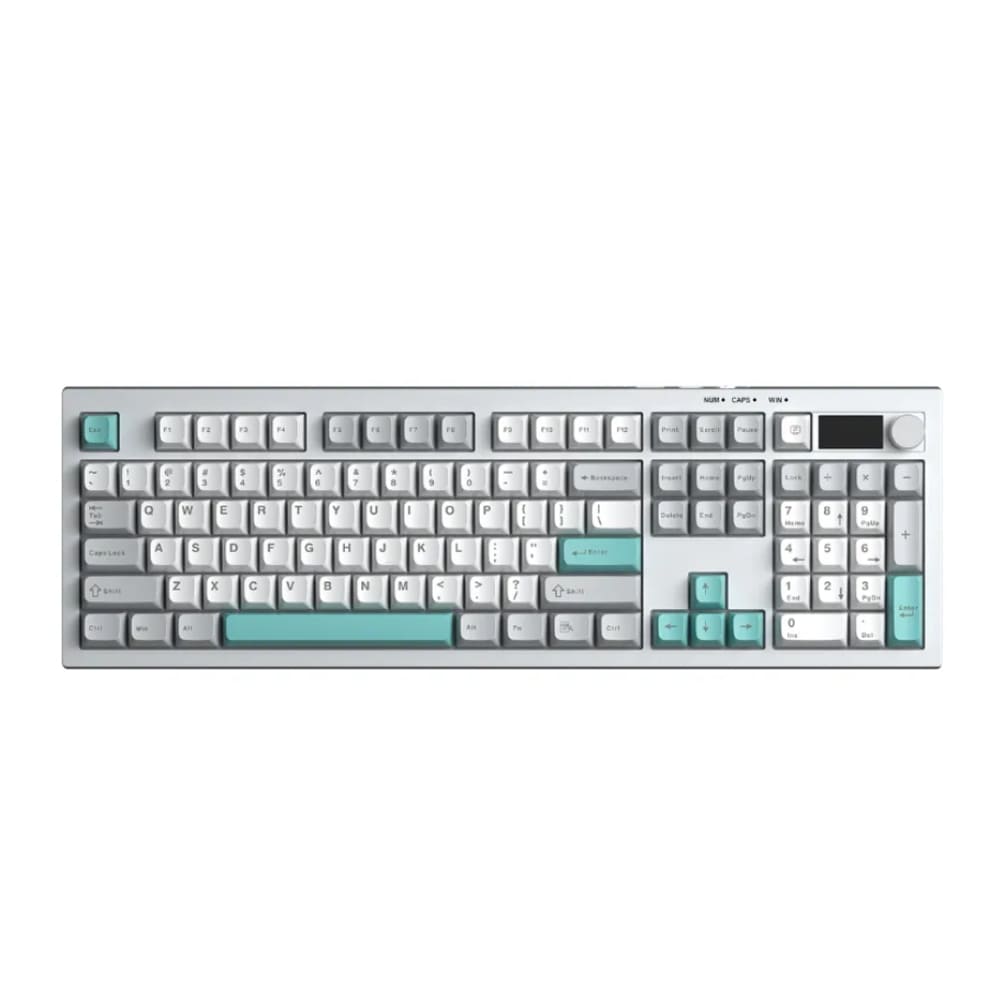 Bàn phím Gaming Aula 3 MODE S102 PRO Xám Be Xanh Ngọc