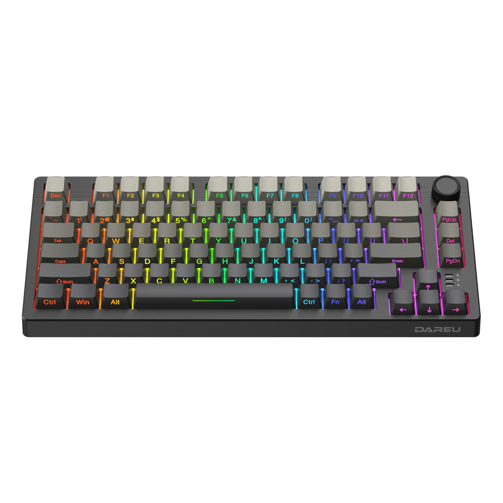 Bàn phím cơ không dây Dareu EK75 PRO Cloudy Aqua, Tri-mode, dream sw, RGB (Bluetooth/Wireless/ Pin sạc)