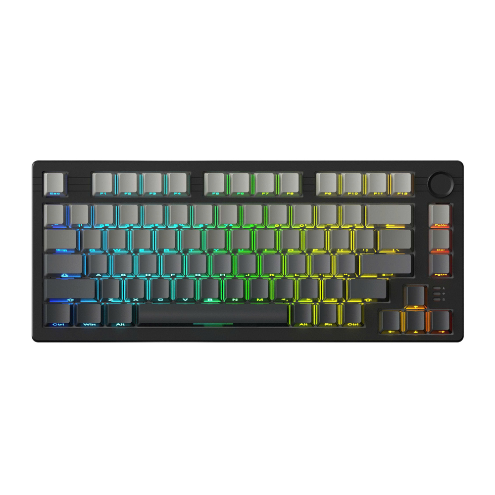 Bàn phím cơ không dây Dareu EK75 PRO Cloudy Aqua, Tri-mode, dream sw, RGB (Bluetooth/Wireless/ Pin sạc)