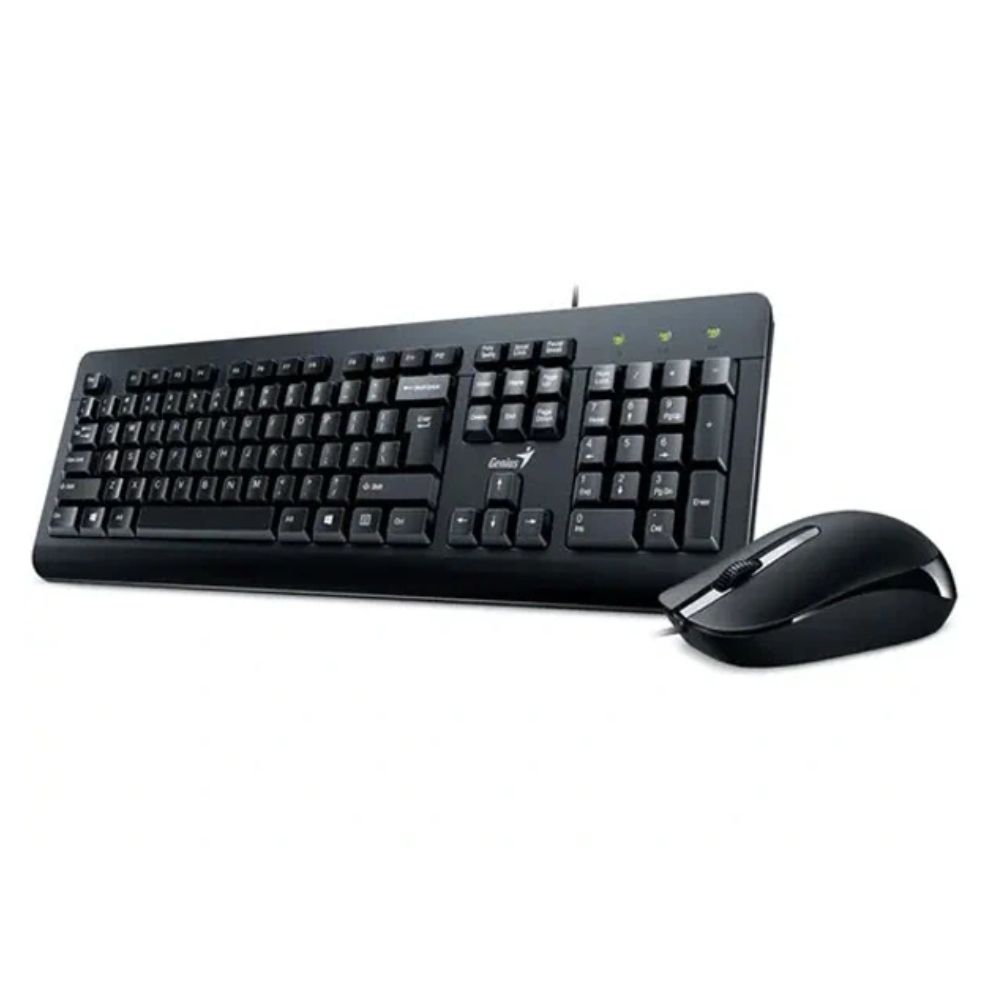 Bộ bàn phím chuột Genius KM 160 (Đen)