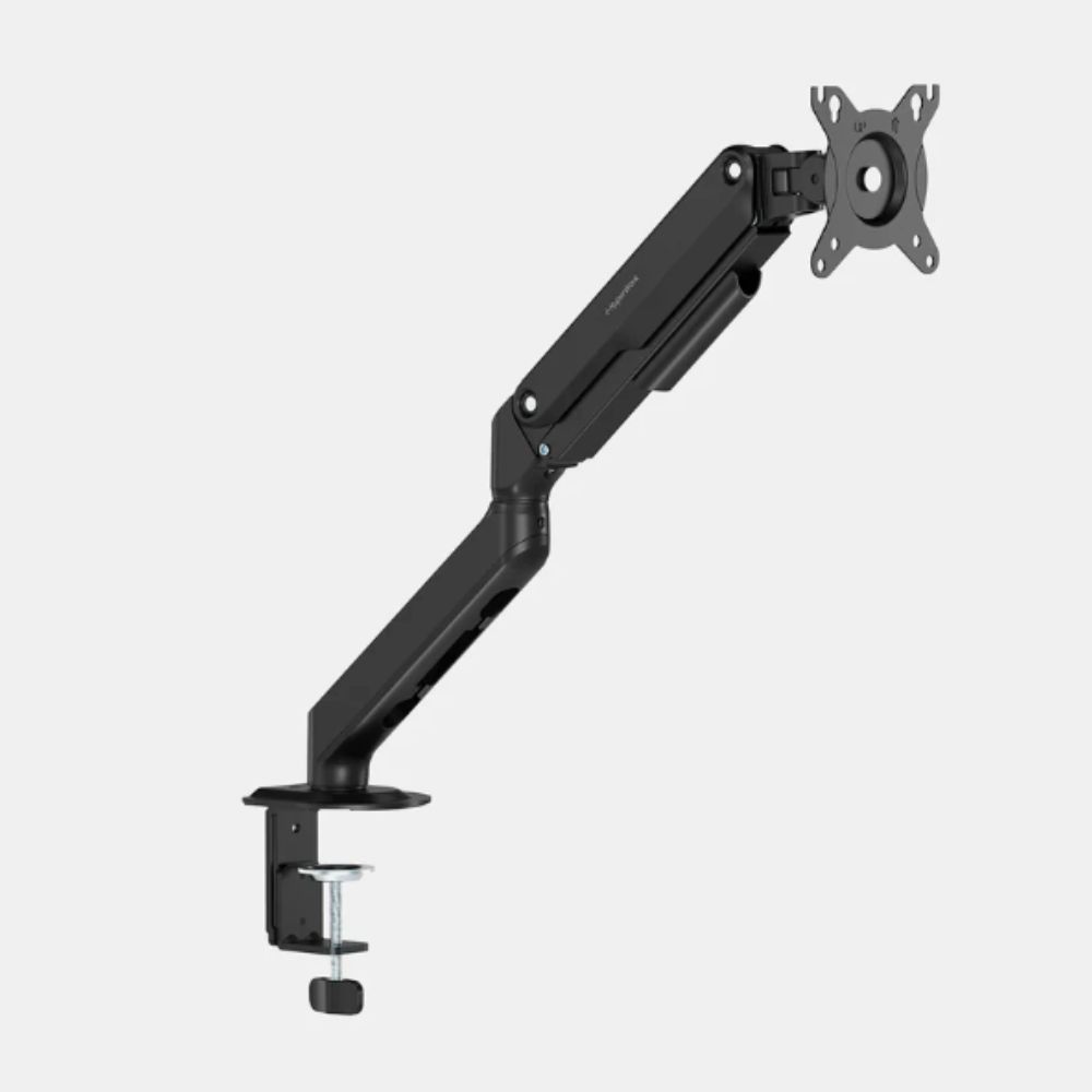 Giá treo màn hình HyperWork T6 V2 (1 màn hình/ 17inch - 32inch/ Đen/ Gắn bàn)