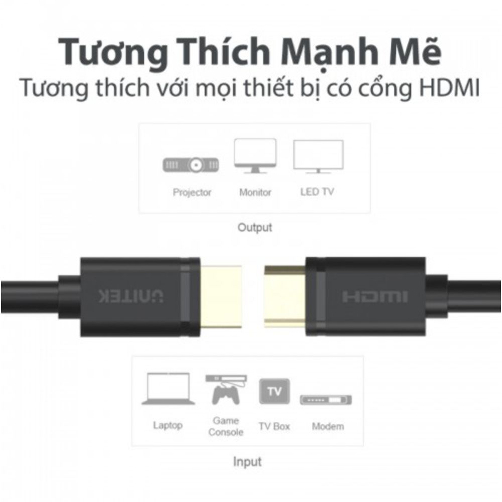 Cáp HDMI Unitek Y-C144M 20M hỗ trợ 4K Ultra HD