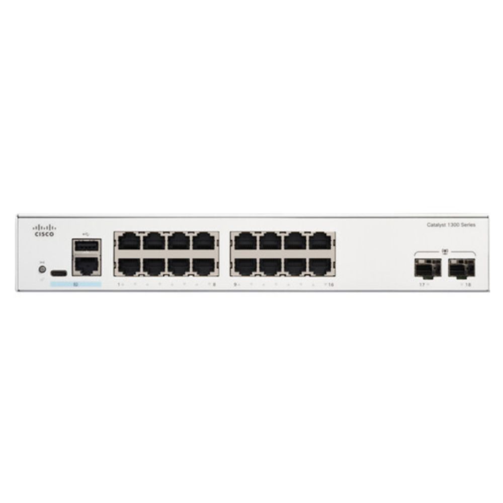 Switch Cisco C1300-16T-2G (Gigabit 1000Mbps/ 16 Cổng/ 2 SFP/ Managed Switch)