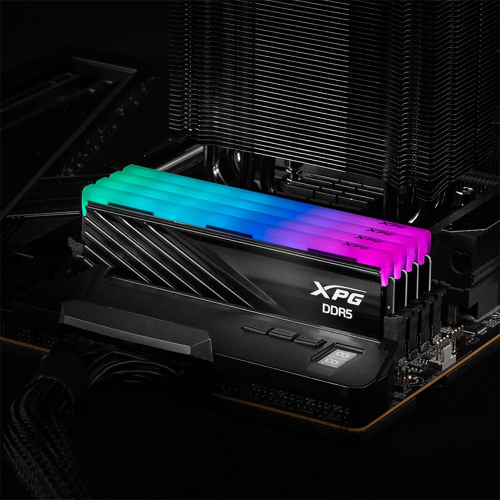 Ram PC Adata XPG Lancer Blade RGB 16GB DDR5 5600Mhz Black
