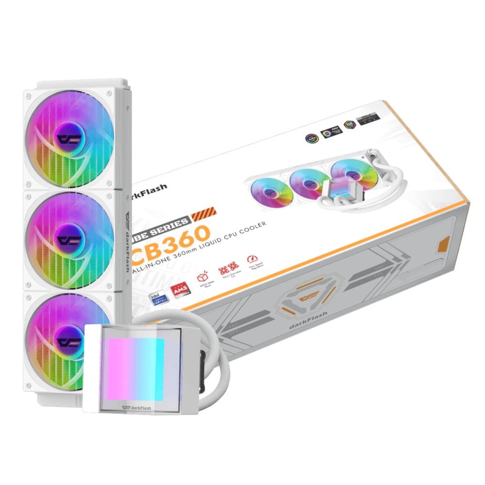 Tản nhiệt nước AIO DarkFlash CB360 White