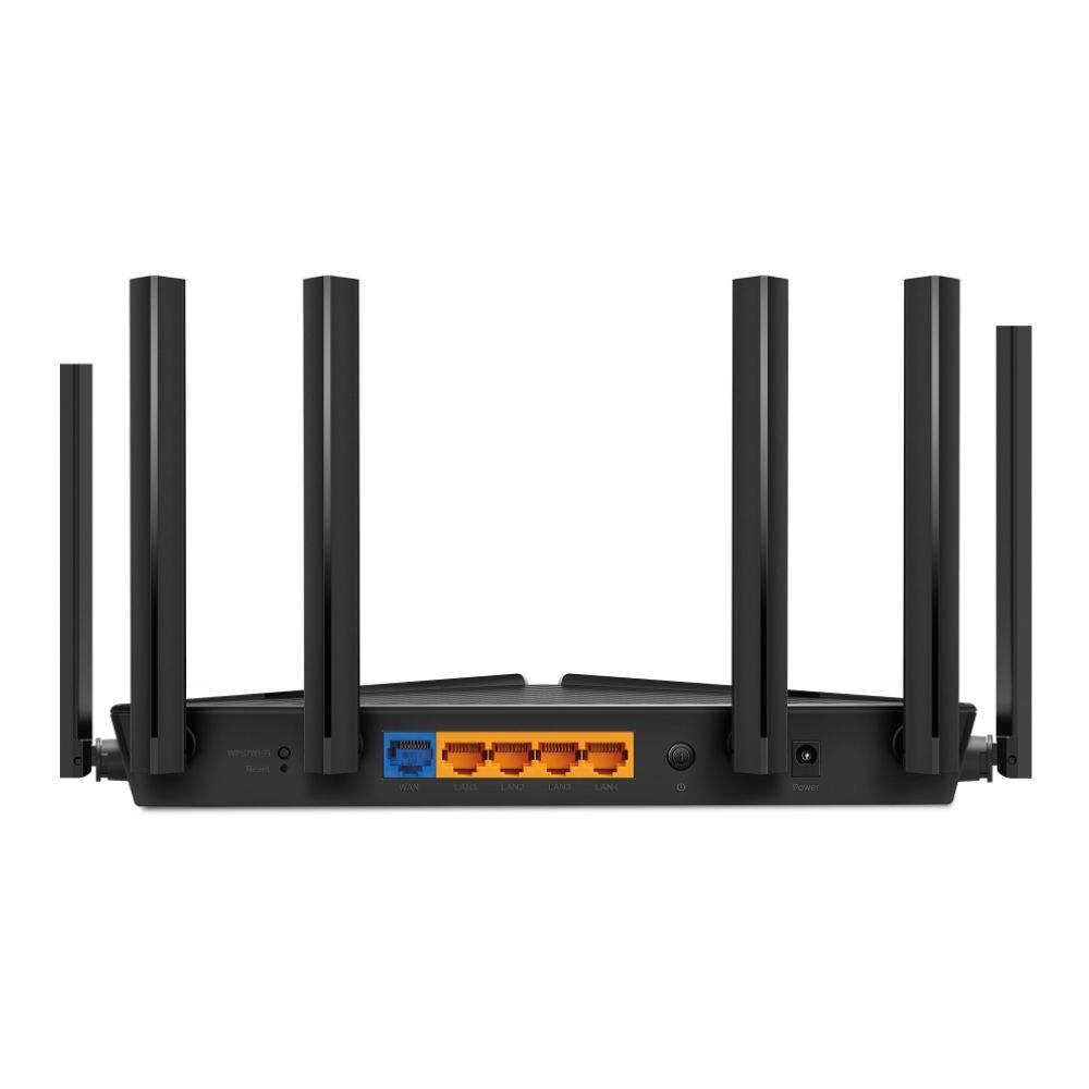 Bộ phát wifi 6 TP-Link Archer AX56HP màu đen (Chuẩn AX/ AX3000Mbps/ 6 Ăng-ten ngoài/ EasyMesh/ 35 User)