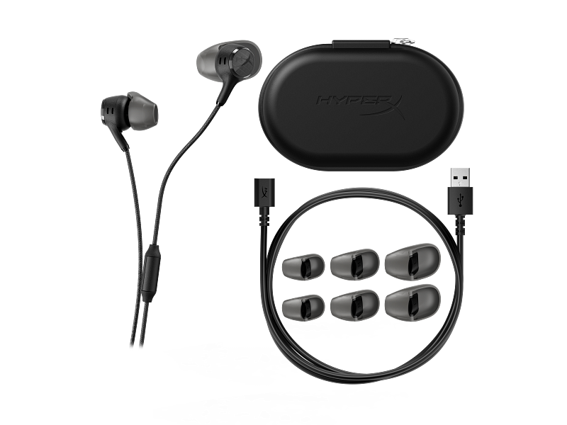 Tai nghe có dây Gaming HP HyperX Cloud Earbuds III S Black BN7S1AA
