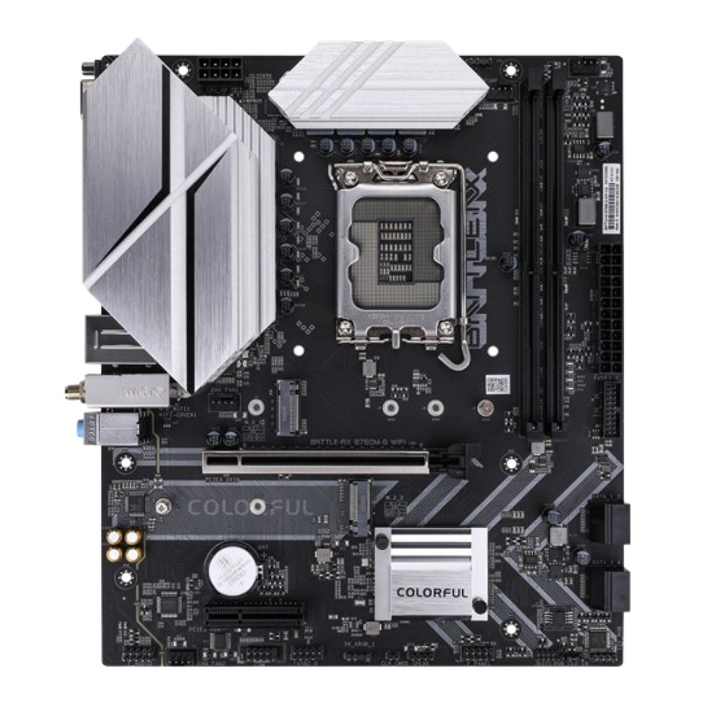 Mainboard Colorful BATTLE-AX B760M-G WIFI V20A D4 (Intel B760/ Socket 1700/ M-ATX)