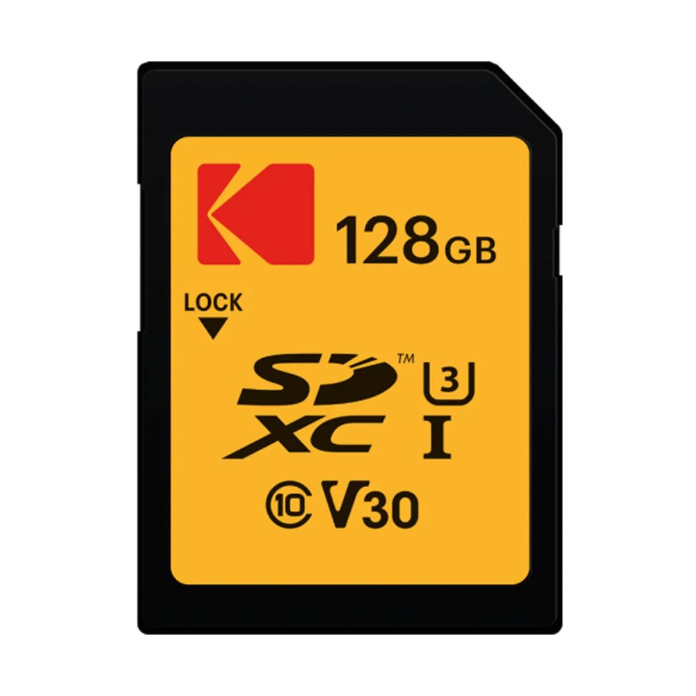 Thẻ nhớ SD Kodak 128GB UHS-I U3 V30 (R:70MB/s/ W:30MB/s)