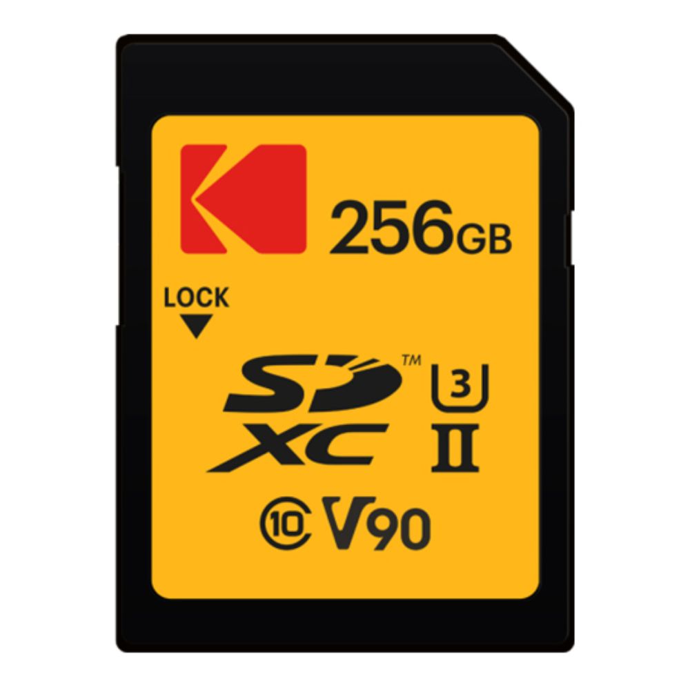 Thẻ nhớ SD Kodak 256GB UHS-II U3 V90 (R:280MB/s/ W:240MB/s)