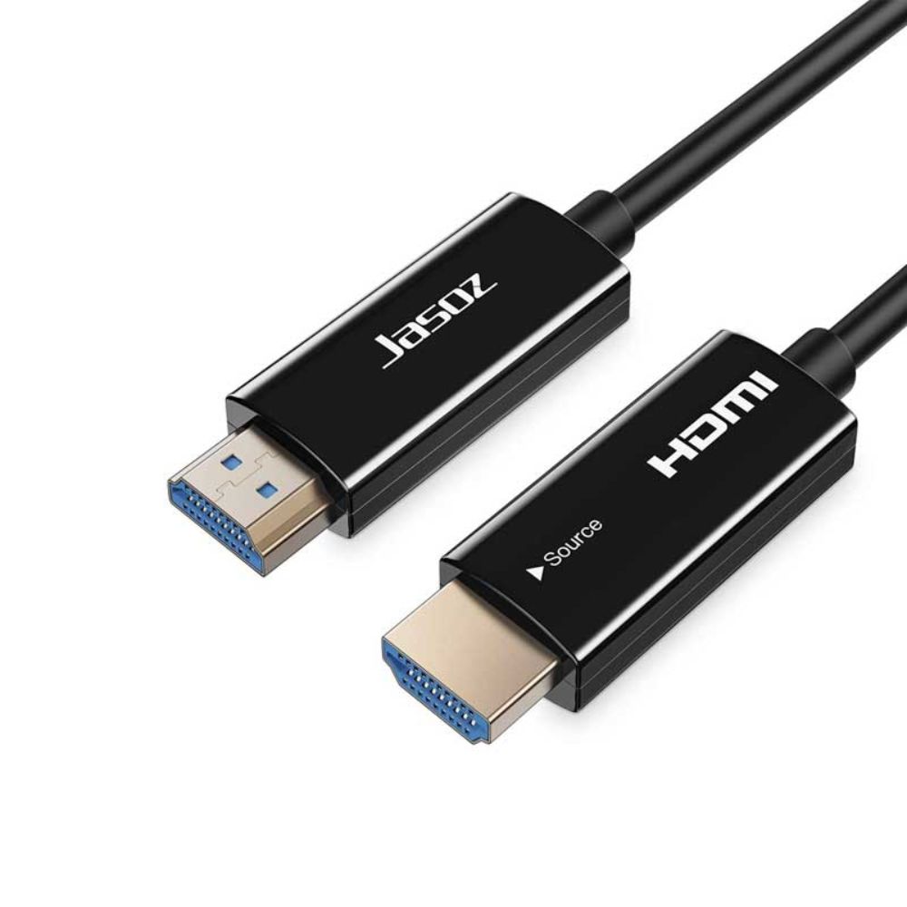 Cáp quang HDMI Jasoz T-A205 50M chuẩn HDMI 2.0 hỗ trợ 4K@60Hz thay thế HDMI Extender