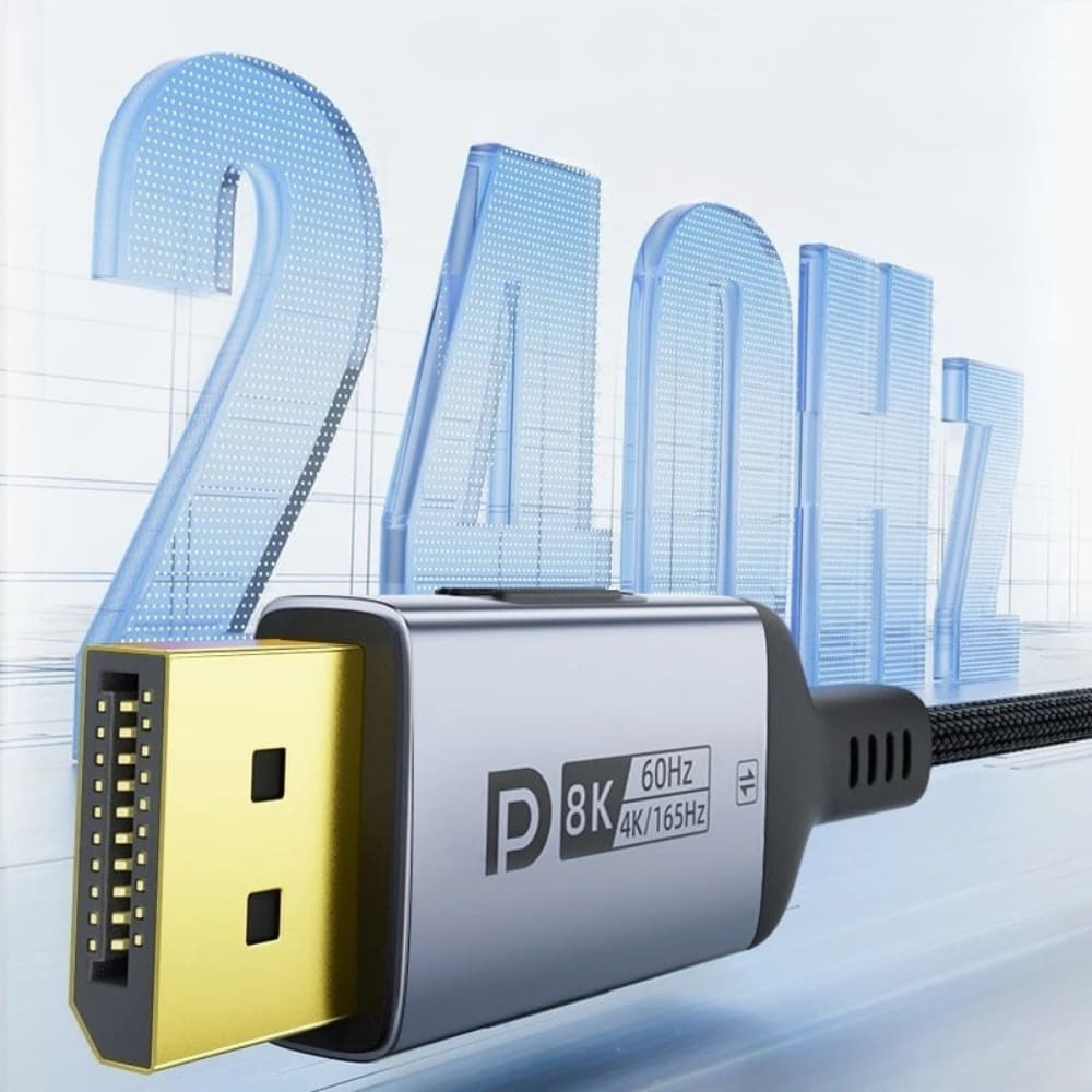 Cáp chuyển Jasoz T-A397 USB Type C sang Displayport 2M hỗ trợ 8K/60Hz (hỗ trợ 2 chiều)