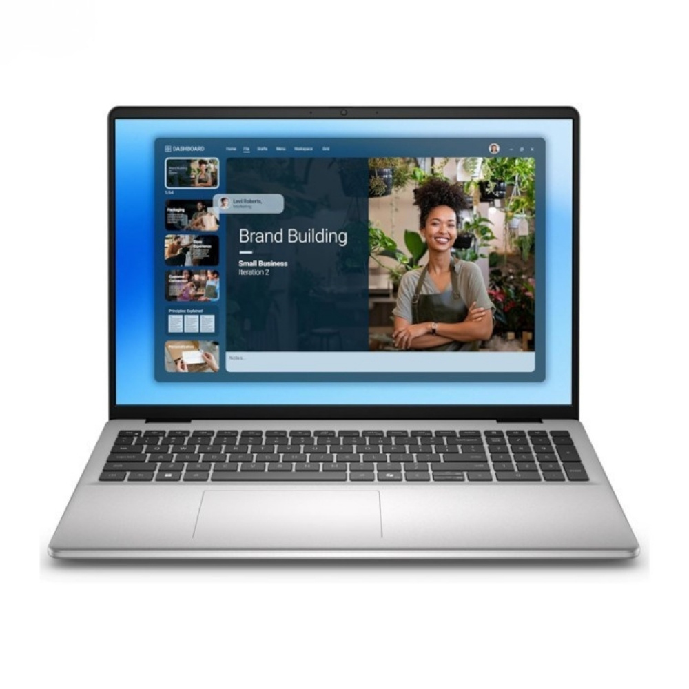 Laptop Dell 16 DC16251-5506SLV-PUS - Hàng nhập khẩu (Core 5 120U/ 8GB/ 512GB SSD/ 15.6 inch FHD/ Win11/ Bạc/ Vỏ nhôm/ 1Y)