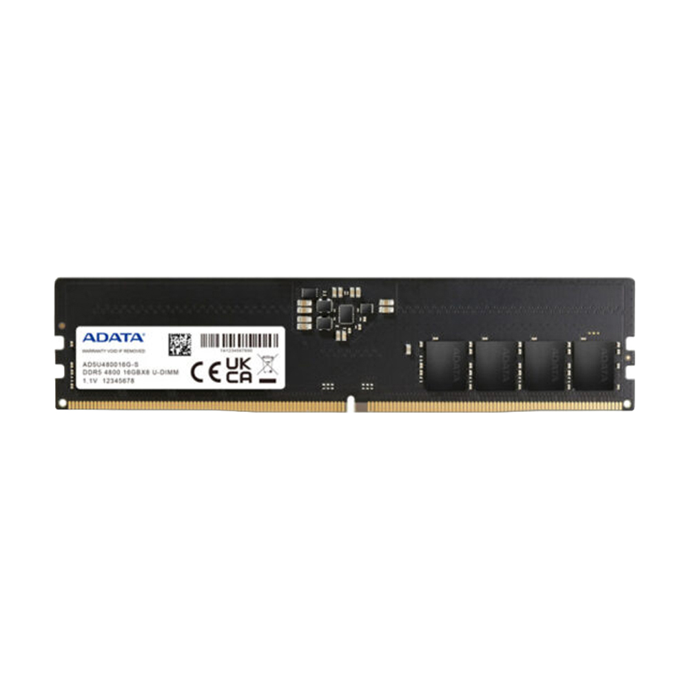 Ram PC Adata 16GB DDR5 4800MHz AD5U480016G-B (Tray)