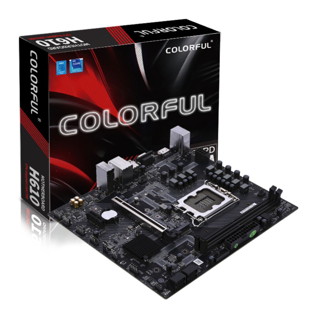 Mainboard Colorful H610M-D D4 (Intel H610/ Socket 1700/ M-ATX/ 2 khe ram)