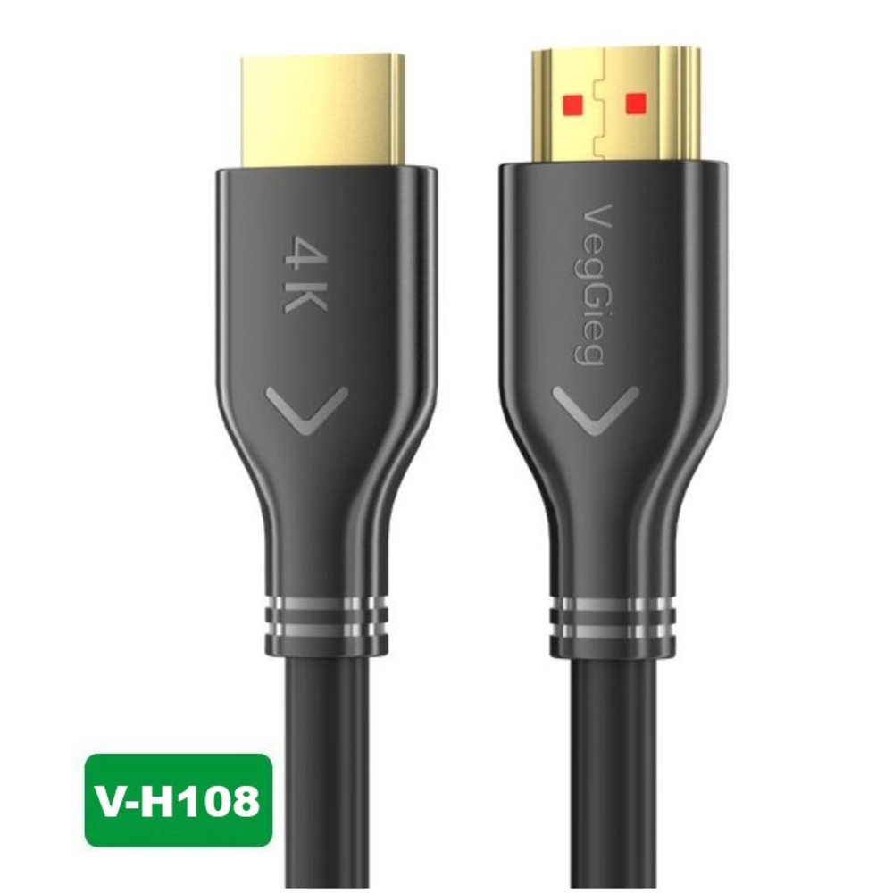 Cáp HDMI VegGieg VH108 3M chuẩn HDMI 2.0 hỗ trợ 4K/60Hz Full HD